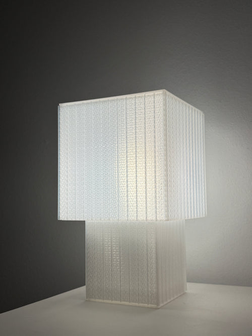 Lampe Cube - Blanche
