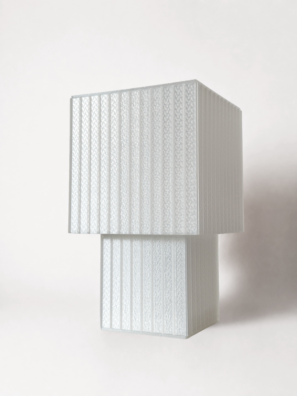 Lampe Cube - Blanche