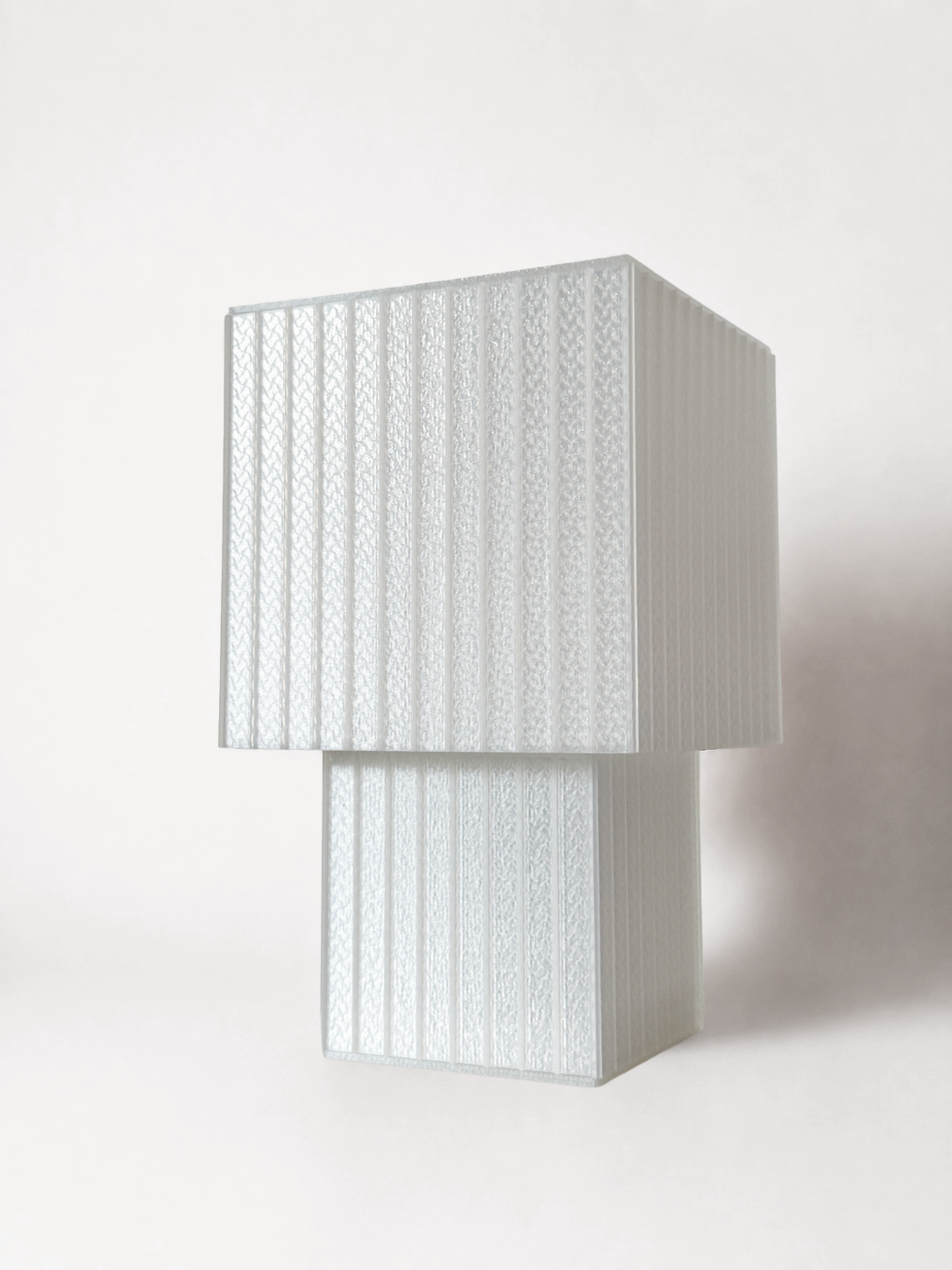 Lampe Cube - Blanche